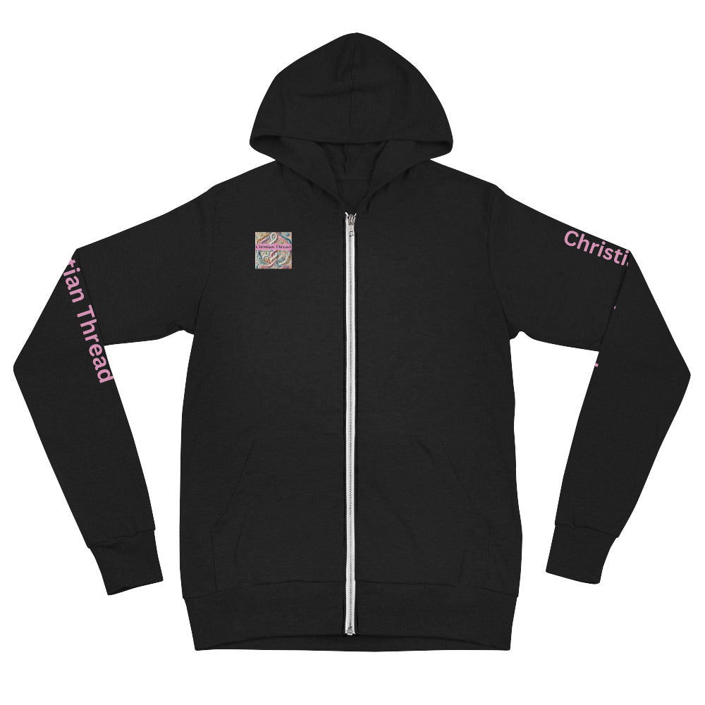 Unisex zip hoodie